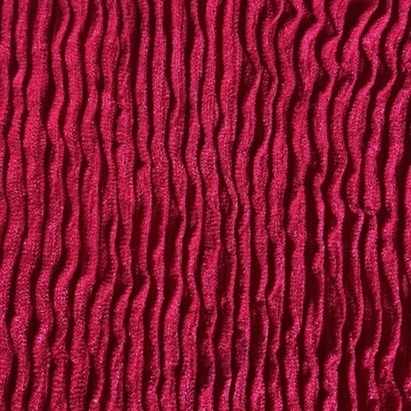 Chaus Red Textured Tunic Vintage Size 10 - Picture 4 of 8